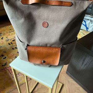 Brompton Backpack(for M&P bar) Olive, w/Frame, Bag, Handmade in Seoul
